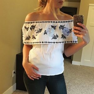 Off the shoulder top